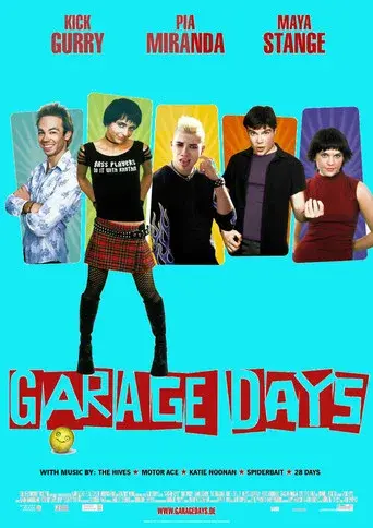 Días de garaje - Poster
