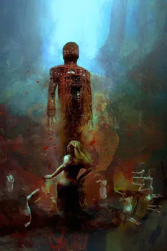 El hombre de mimbre - Poster