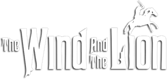 El viento y el león - Logo