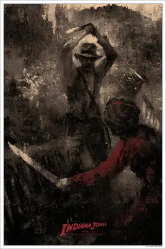 Indiana Jones y el templo maldito - Poster