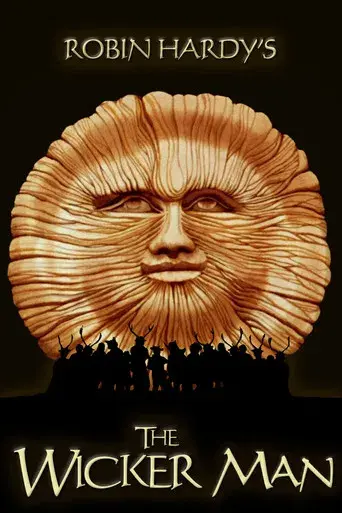 El hombre de mimbre - Poster