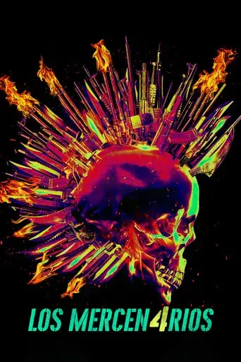 Los mercen4rios - Poster
