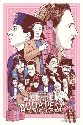 El gran hotel Budapest - Poster