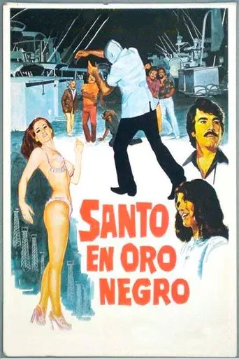 Santo en Oro negro poster