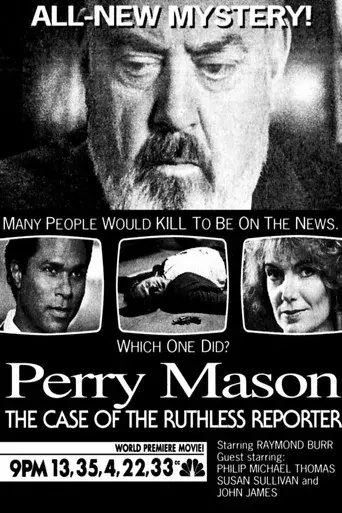 Perry Mason : El caso del reportero despiadado - Poster