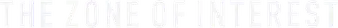 La zona de interés - Logo