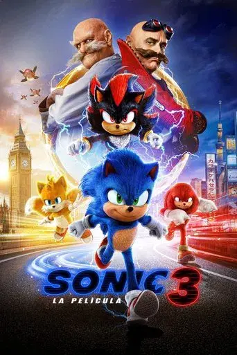 Sonic 3: La película - Poster