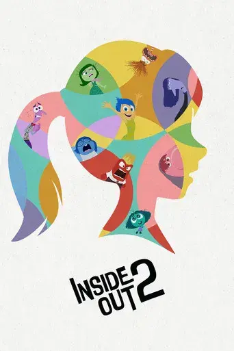 Del revés 2 (Inside Out 2) - Poster