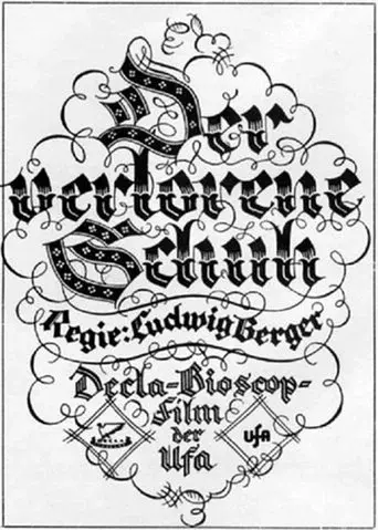 Der verlorene Schuh poster