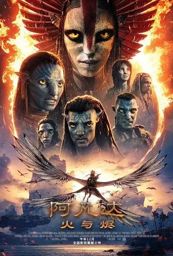 Avatar: Fuego y ceniza - Poster