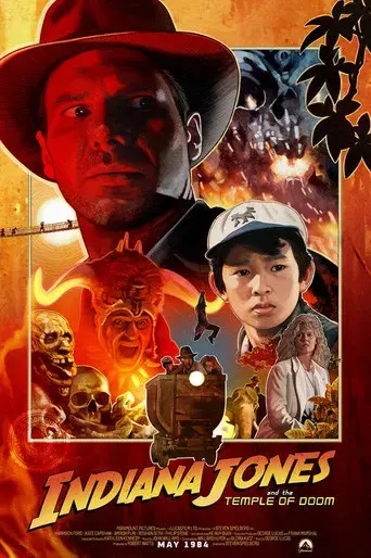 Indiana Jones y el templo maldito - Poster