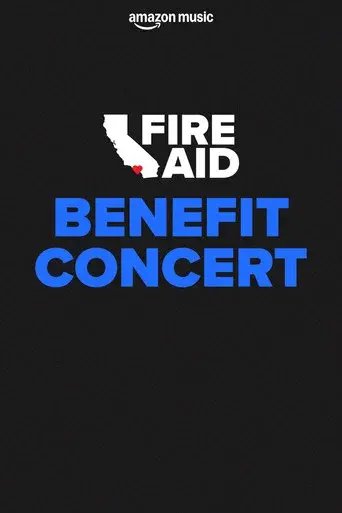 FireAid Benefit Concert - Poster
