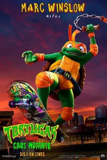 Ninja Turtles: Caos mutante - Poster
