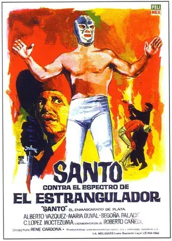 Santo contra el espectro del estrangulador - Poster