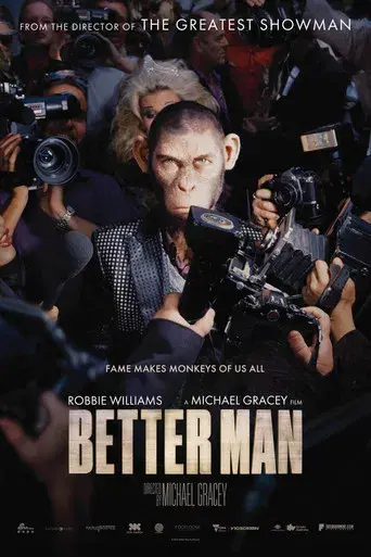 Better Man: La historia de Robbie Williams - Poster