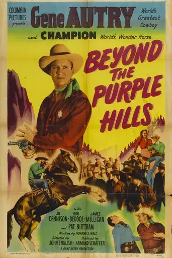 Beyond the Purple Hills - Poster