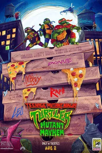 Ninja Turtles: Caos mutante - Poster