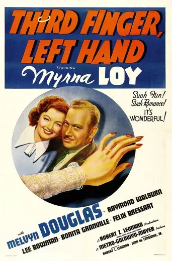 Third Finger, Left Hand - Poster