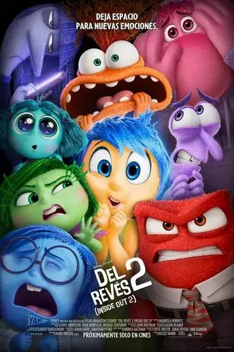 Del revés 2 (Inside Out 2) - Poster