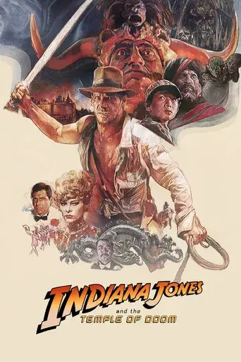 Indiana Jones y el templo maldito - Poster