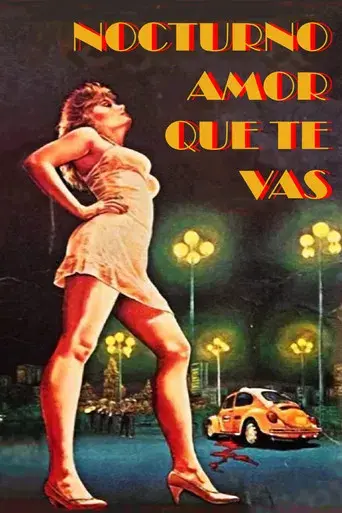 Nocturno amor que te vas poster