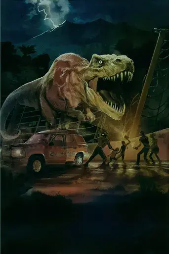 Jurassic Park (Parque Jurásico) - Poster