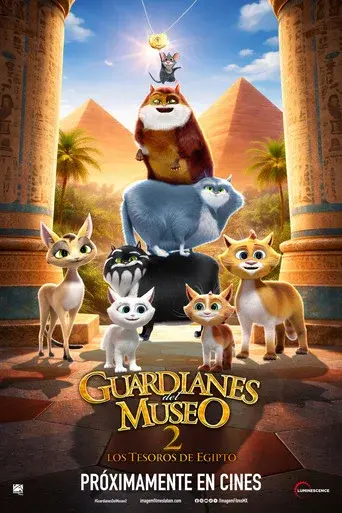 Gatos en el museo 2: Tesoros de Egipto - Poster