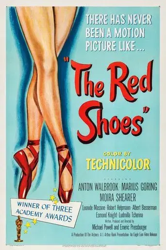 Las zapatillas rojas - Poster