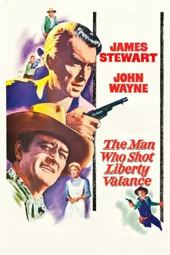 El hombre que mató a Liberty Valance - Poster