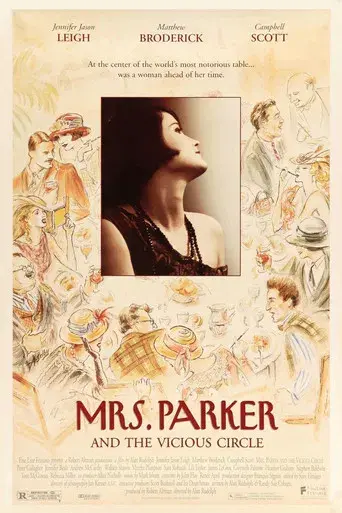 Mrs. Parker and the Vicious Circle - Poster