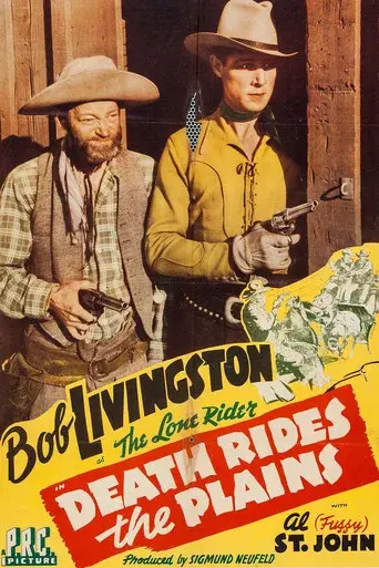 Death Rides the Plains - Poster