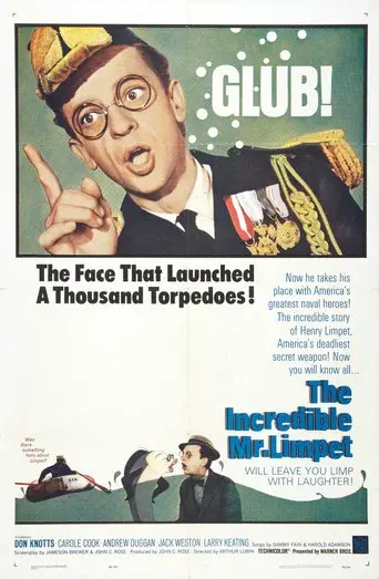 El increíble Sr. Limpet (Un pez con gafas) - Poster