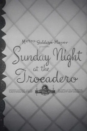 Sunday Night at the Trocadero poster