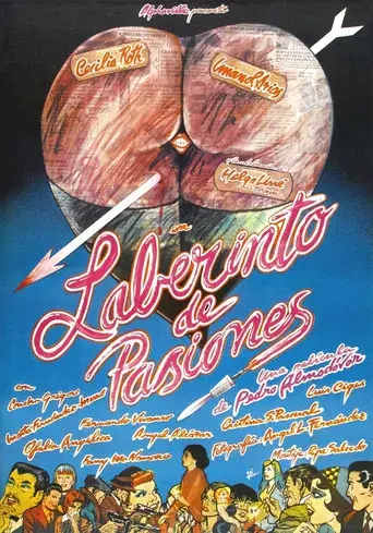 Laberinto de pasiones - Poster