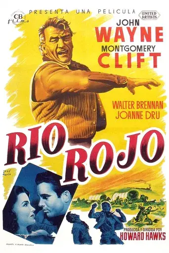 Río Rojo - Poster