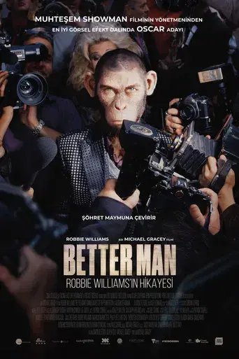Better Man: La historia de Robbie Williams - Poster