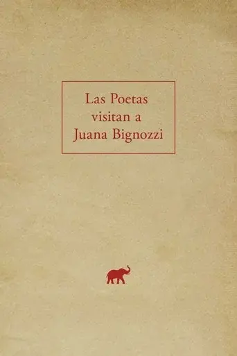 Las poetas visitan a Juana Bignozzi poster