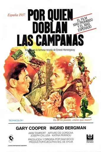 Por quién doblan las campanas - Poster