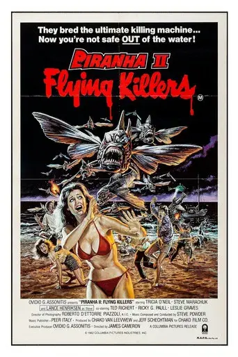 Piraña II: Los vampiros del mar - Poster