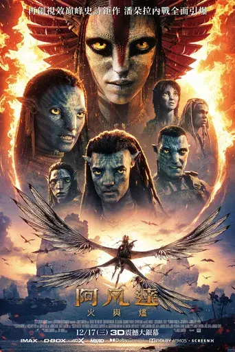 Avatar: Fuego y ceniza - Poster