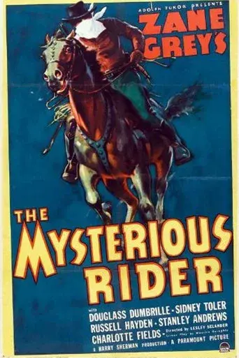 The Mysterious Rider - Poster