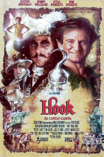 Hook (El capitán Garfio) - Poster