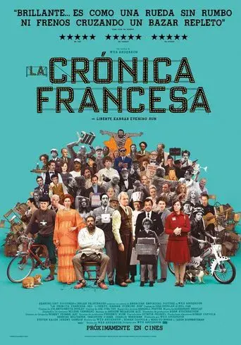 La crónica francesa - Poster