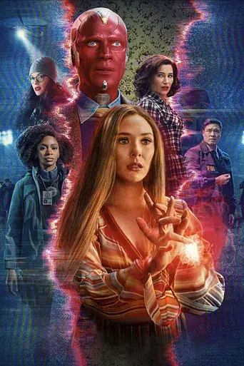 Bruja Escarlata y Visión - Poster