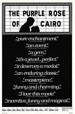 La rosa púrpura de El Cairo - Poster