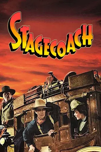 La diligencia - Poster