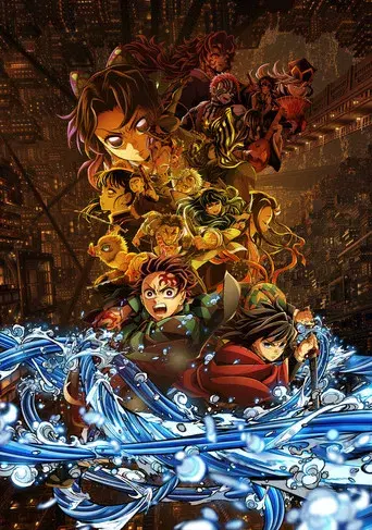Guardianes de la noche: Kimetsu no Yaiba La fortaleza infinita - Poster