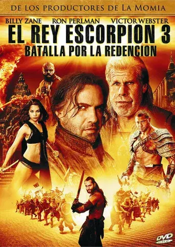 El rey escorpión 3: Batalla por la redención - Poster