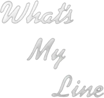 What's My Line? - Logo