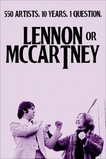 Lennon or McCartney - Poster